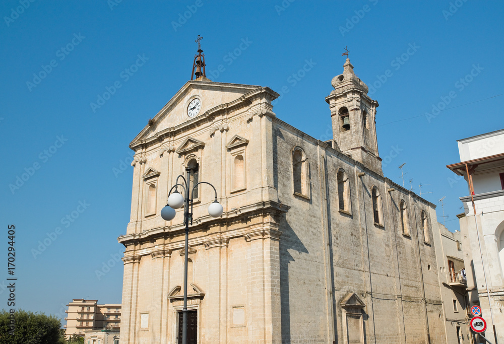 Church of St. Michele Arcangelo. Castellaneta. Puglia. Italy. 