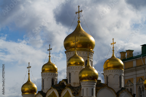 images of the churches in cathedral square inside the kremlin
