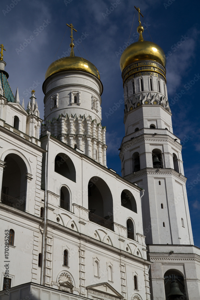 images of the churches in cathedral square inside the kremlin