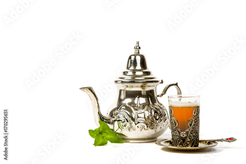 True Moroccan mint tea in the original cup