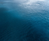 Sea surface with ripple aerial view