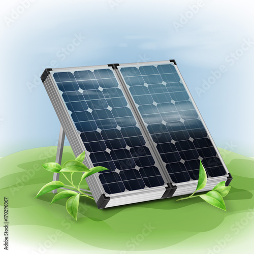 Portable solar panels