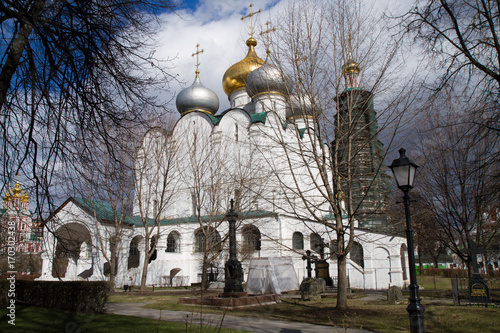 monastary of Novodevichy in moscow russia