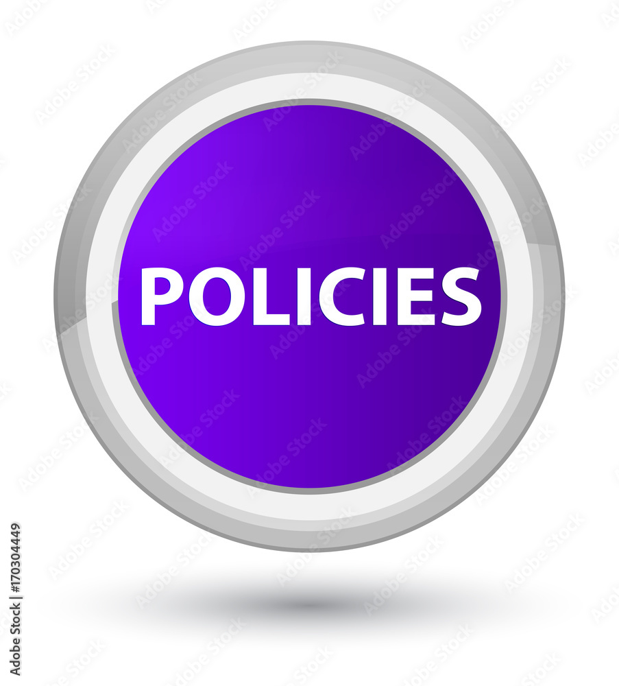 Policies prime purple round button Policies prime purple round button
