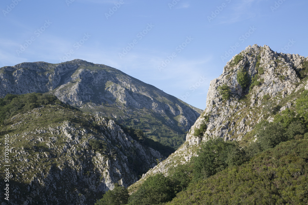 Picos de Europa Mountain Range outside Labra, Austurias Picos de Europa Mountain Range outside Labra, Austurias