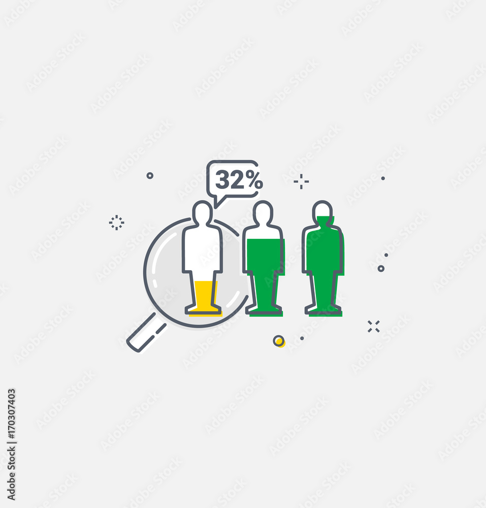 Find people vector icon Find people vector icon