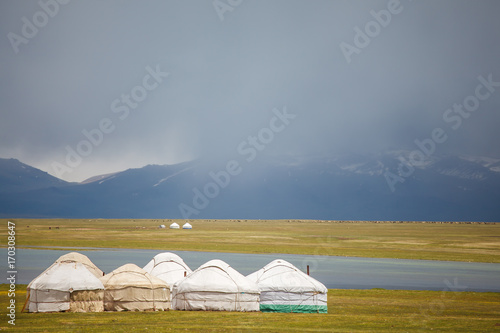 Nice Mountains in Kyrgyzstan country