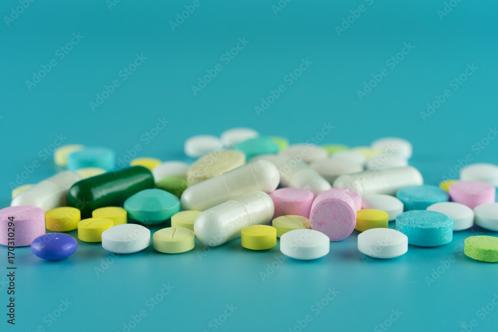 Assorted pills Assorted pills
