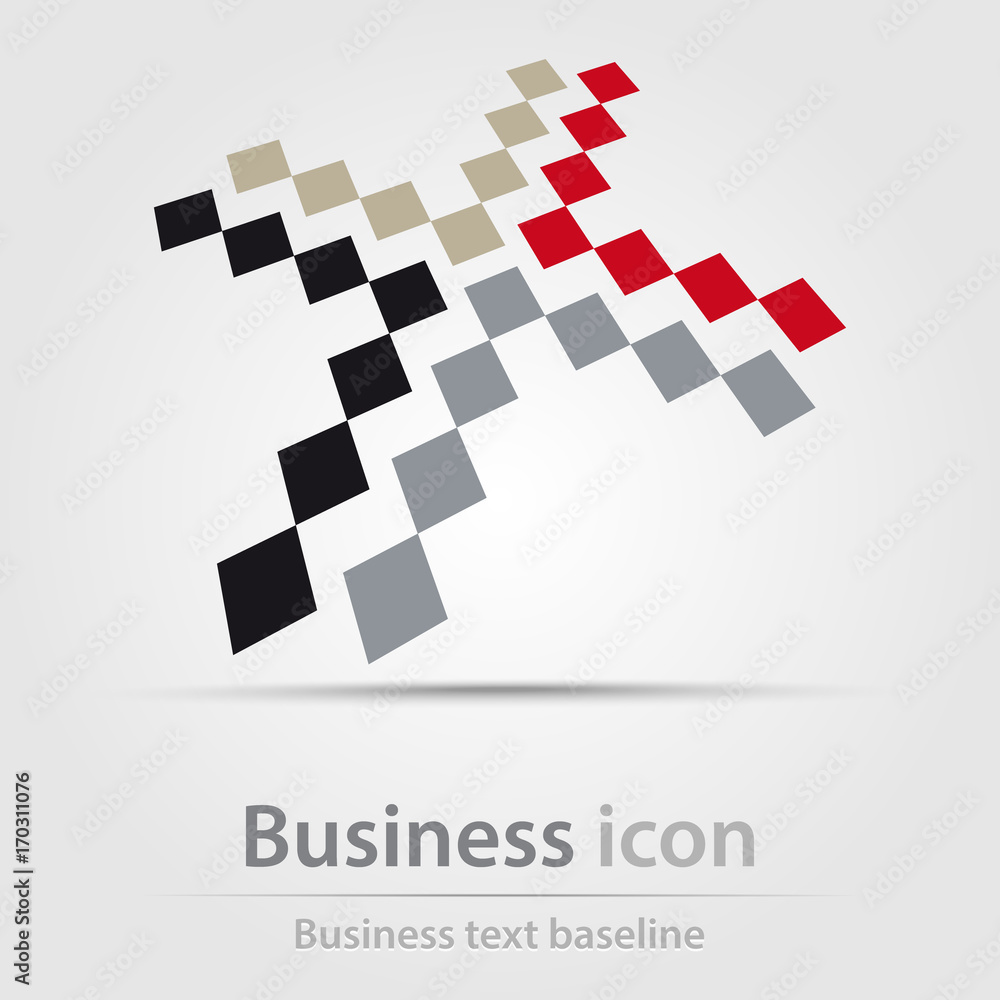Originally created business icon Originally created business icon