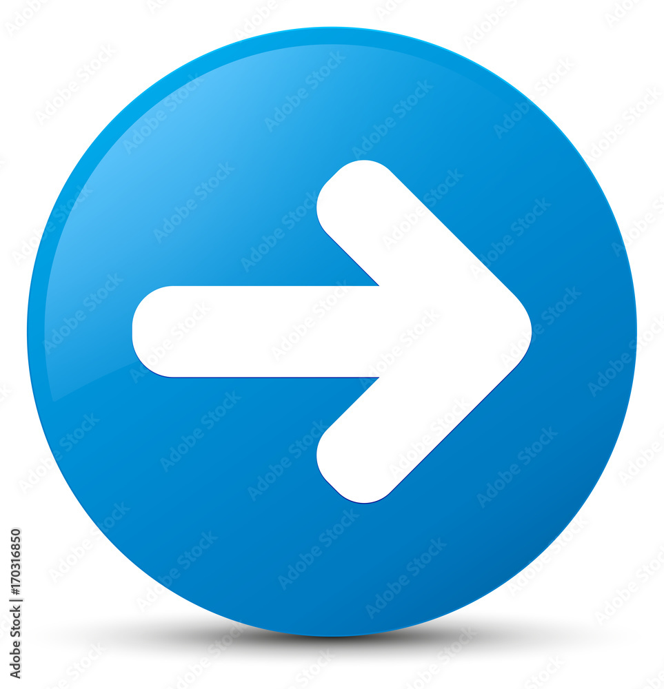 Next arrow icon cyan blue round button Next arrow icon cyan blue round button