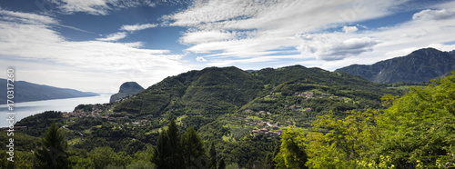 mountains around the Lake Garda