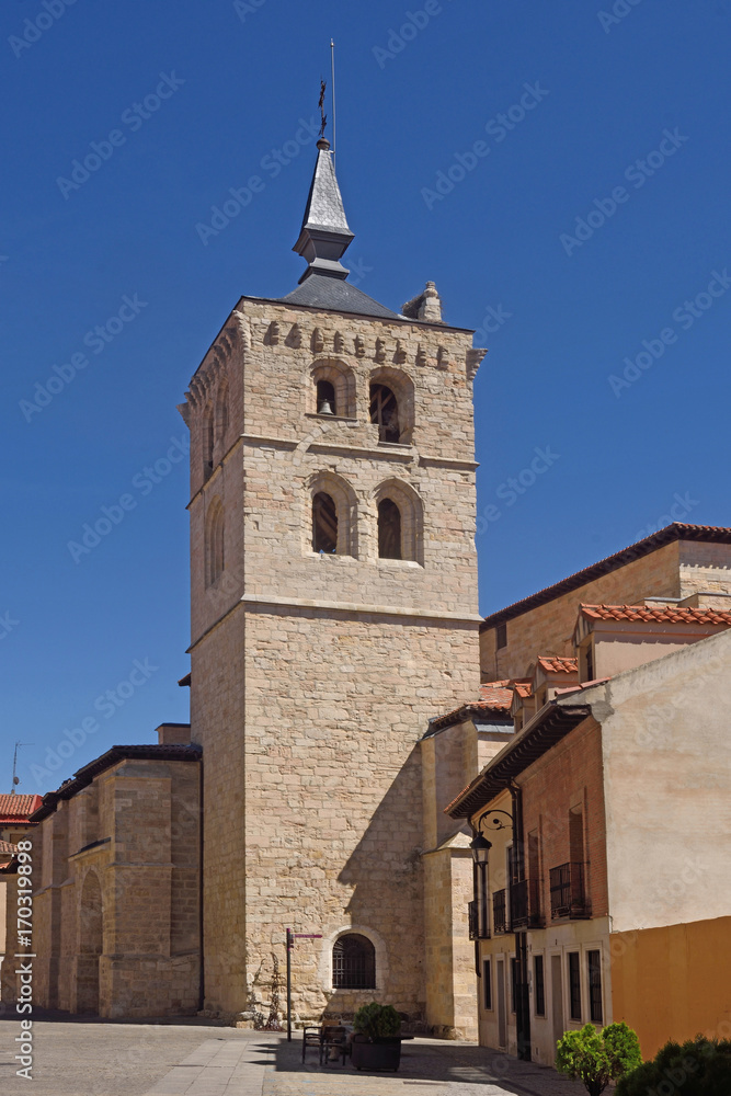 Santa Maria Church in Aranda de Duero, Burgos province, Spain