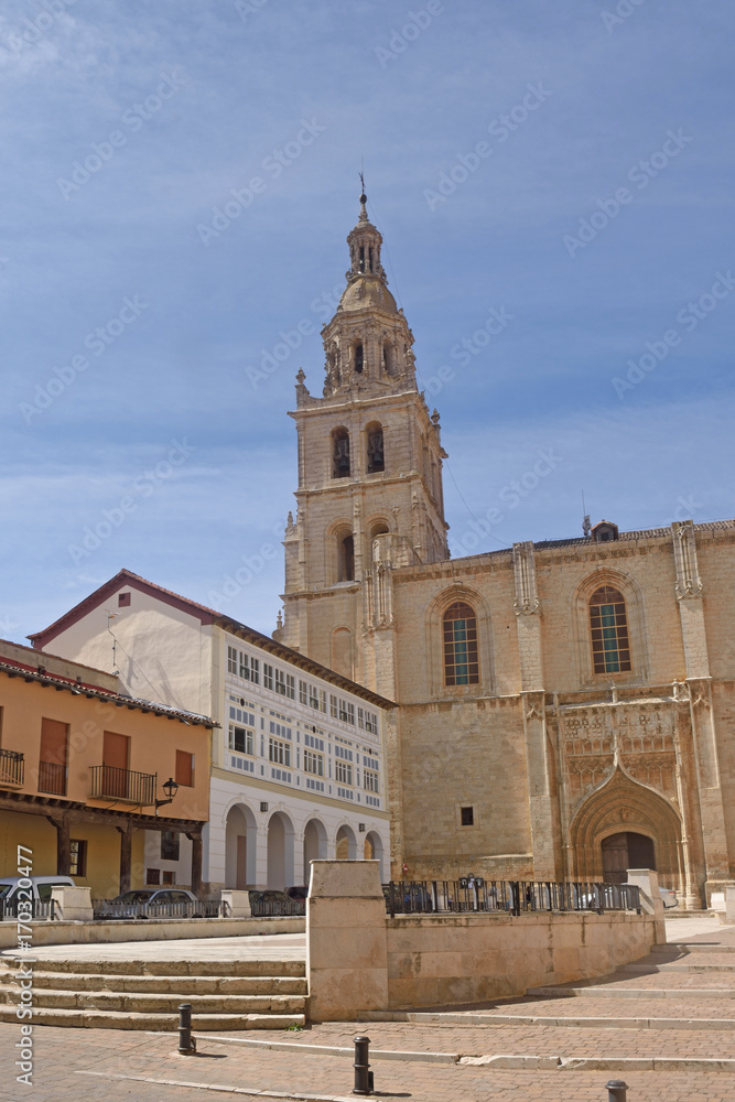 Santa Maria church of  Medina de Rioseco, Valladolid province, Castilla y Leon, Spain