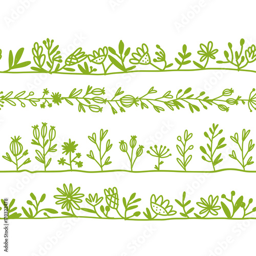 Herbs  seamless pattern for your design