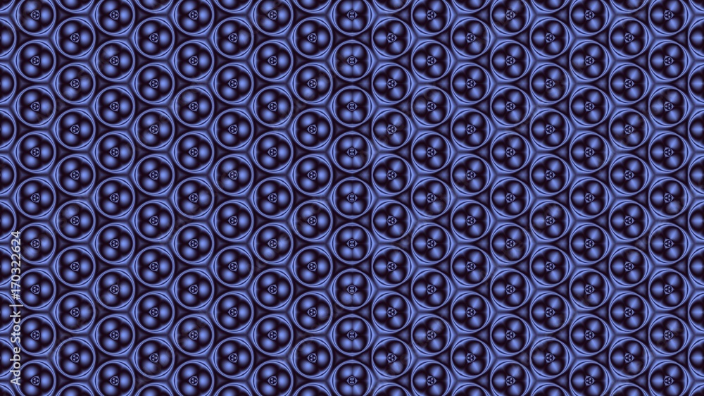 Textile seamless pattern with Central symmetry. Blue on a black background. Textile seamless pattern with Central symmetry. Blue on a black background.