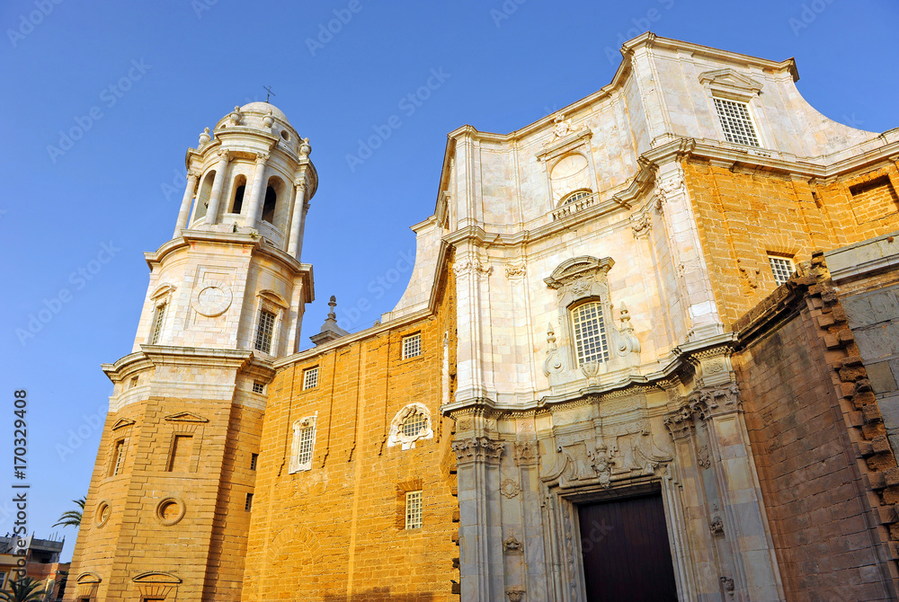 Baroque Cathedral of Cadiz, Spain