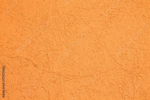 Wall background, orange colored texture