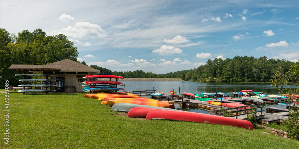 Oak Mountain state park near Birmingham Alabama 