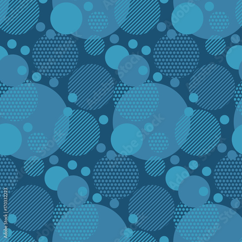 Abstract geometry circle ba...