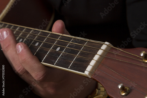 Playing Guitar Hand