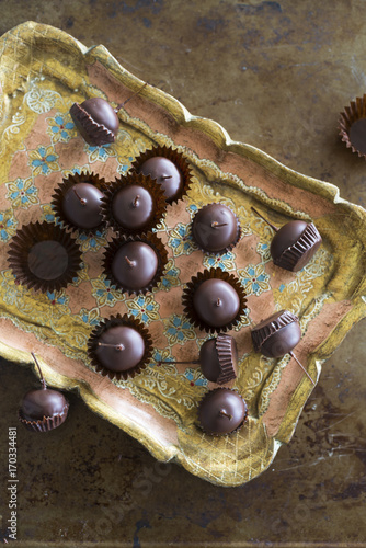 Cherry-Chocolate pralines