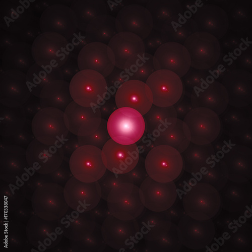 Geometric psychedelic goa wallpaper fractal background.