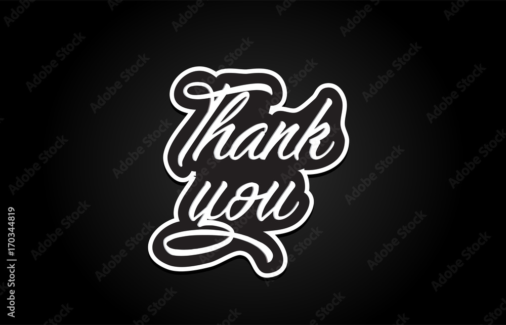 thank you word text banner postcard logo icon design creative concept idea thank you word text banner postcard logo icon design creative concept idea