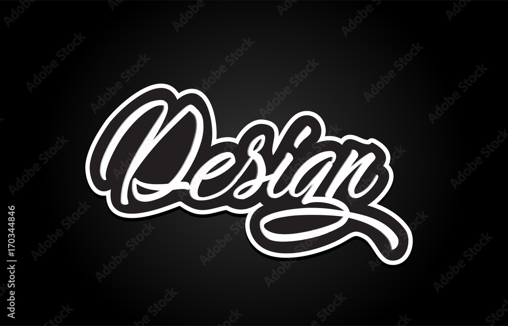 Obraz premium design word text banner postcard logo icon design creative concept idea