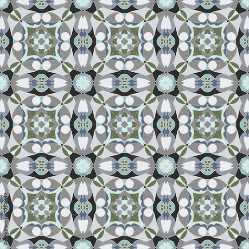 Seamless abstract ornament