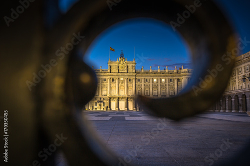 Royal Palace ,Famous monument of the city of madrid