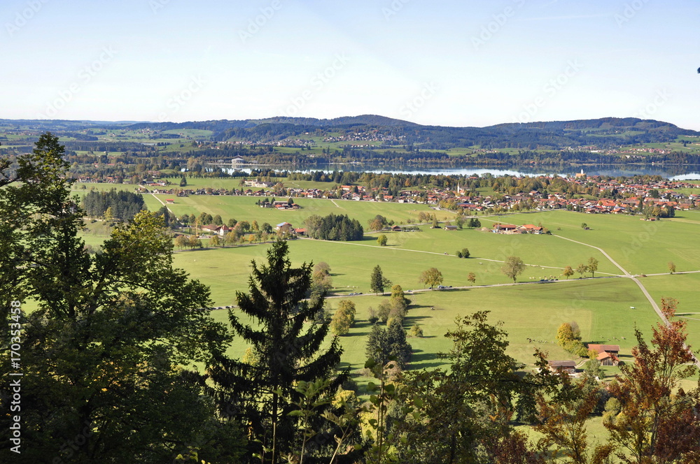 Landscape in Bavaria, Germany