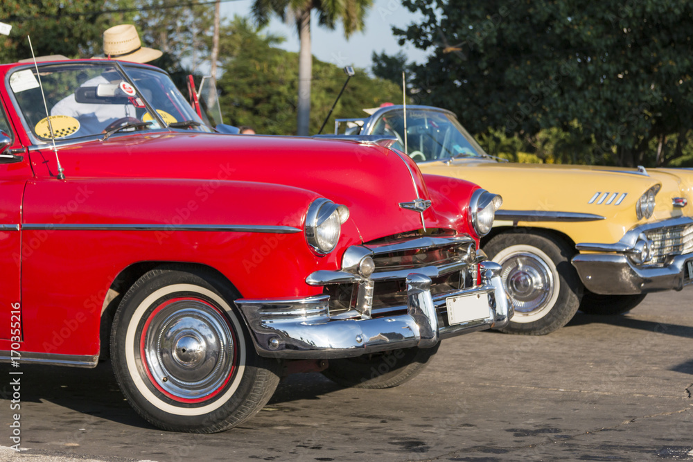 Front of a classic car in Havana 02, Cuba Front of a classic car in Havana 02, Cuba