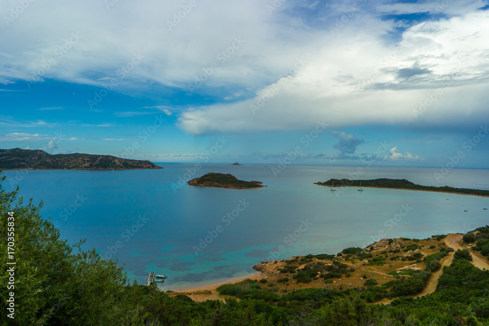 Capo Coda Cavallo.San Teodoro. Tavolara. Sardegna Italy