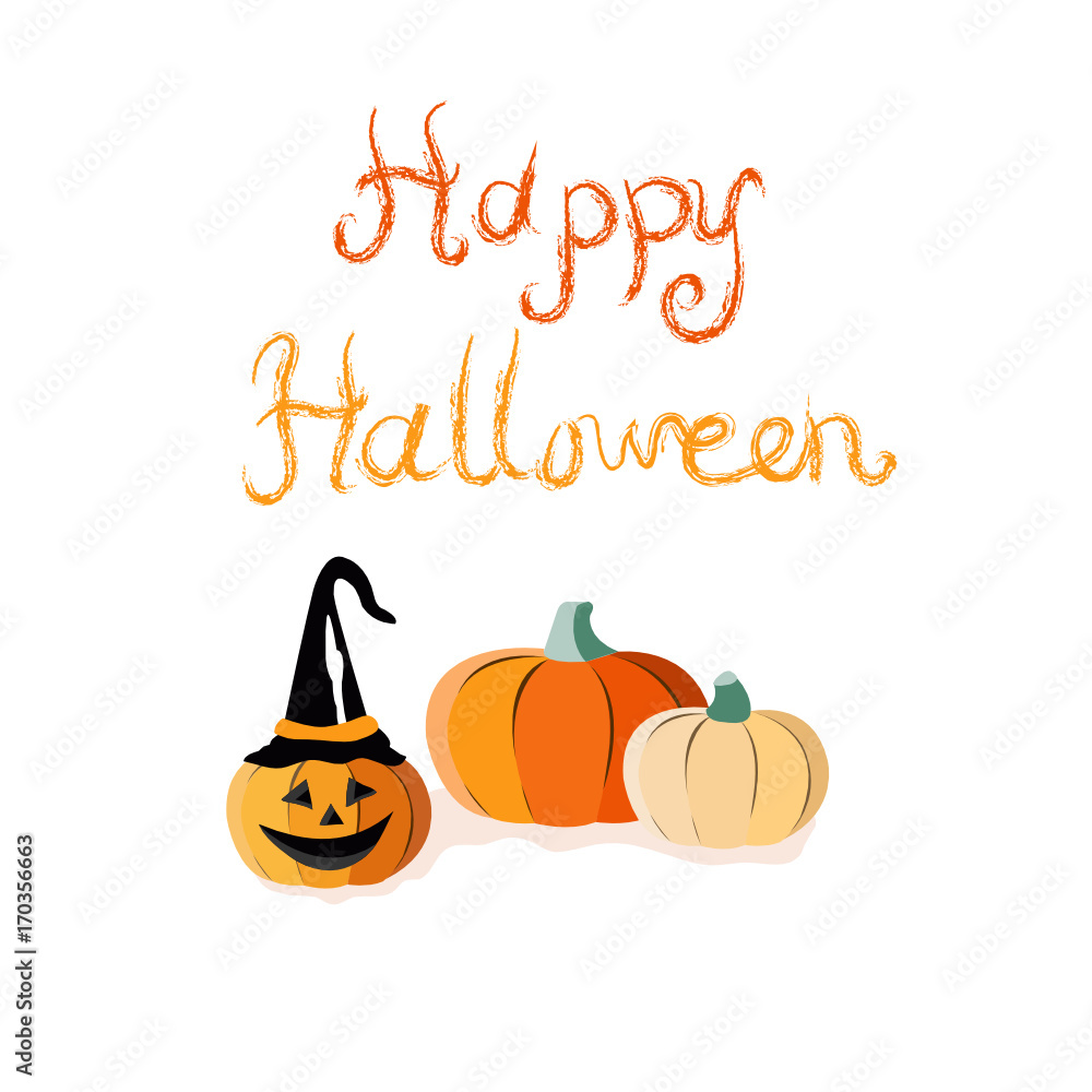 Happy Halloween greeting card Happy Halloween greeting card