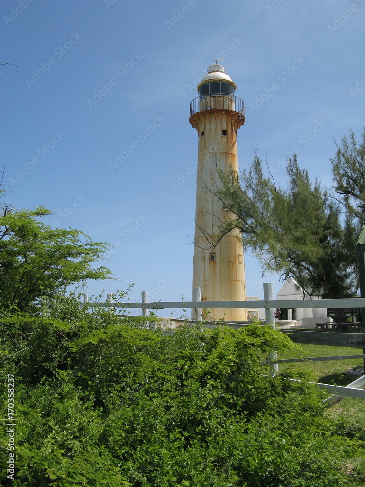 Lighthouse in Grand Turk, Turks & Caicos Islands