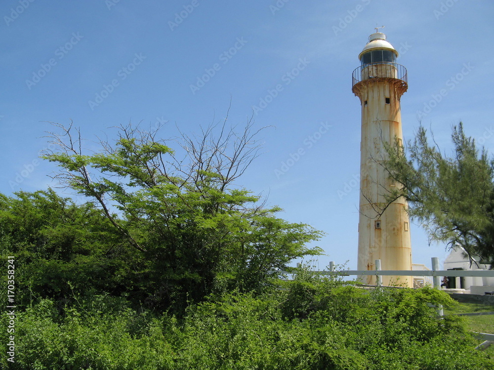Lighthouse in Grand Turk, Turks & Caicos Islands