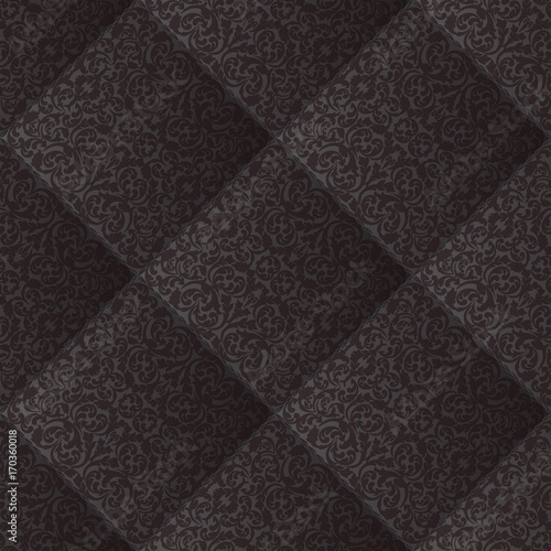 seamless pattern with vintage ornaments