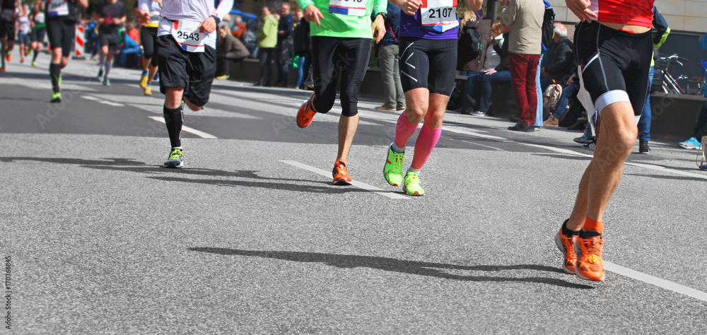 Marathon Läufer Marathon Läufer