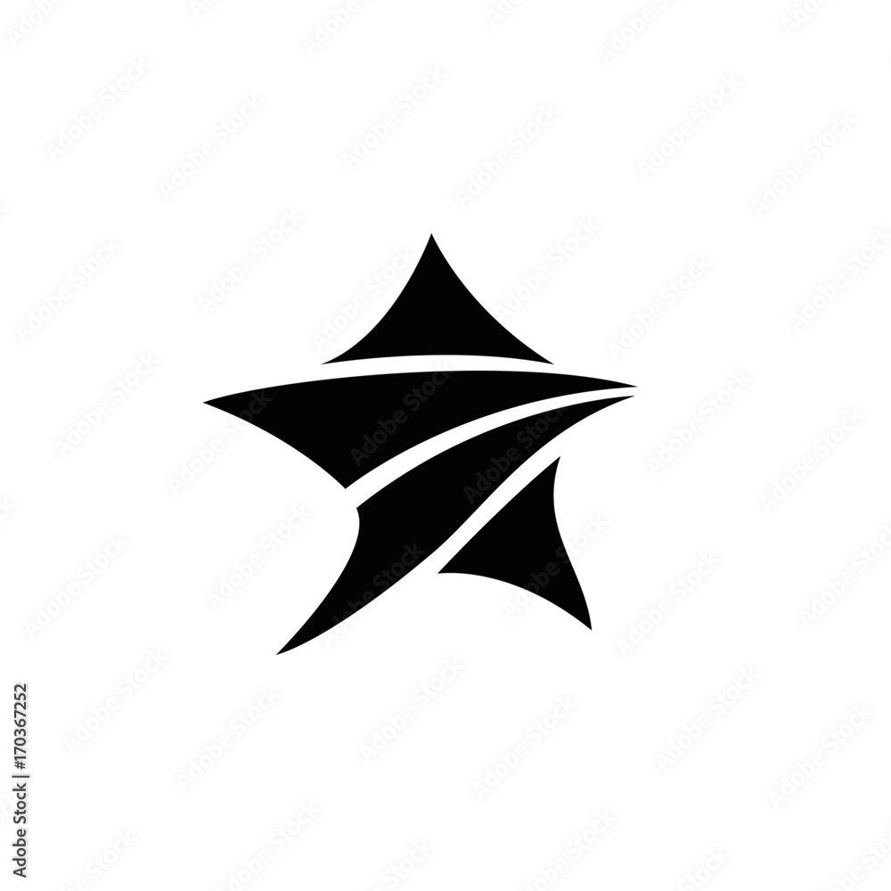 black star arrow move black star arrow move