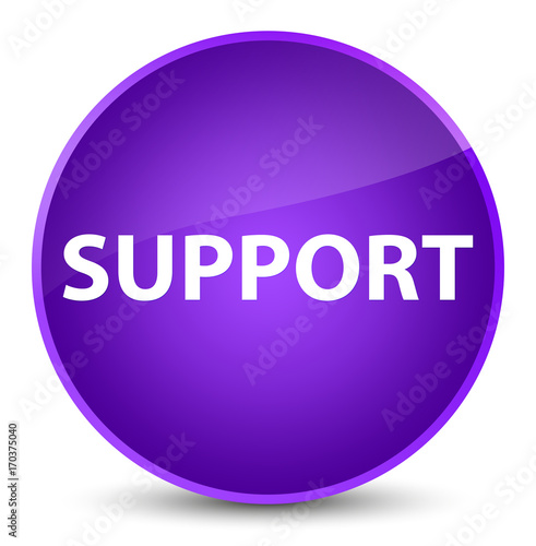 Support elegant purple round button