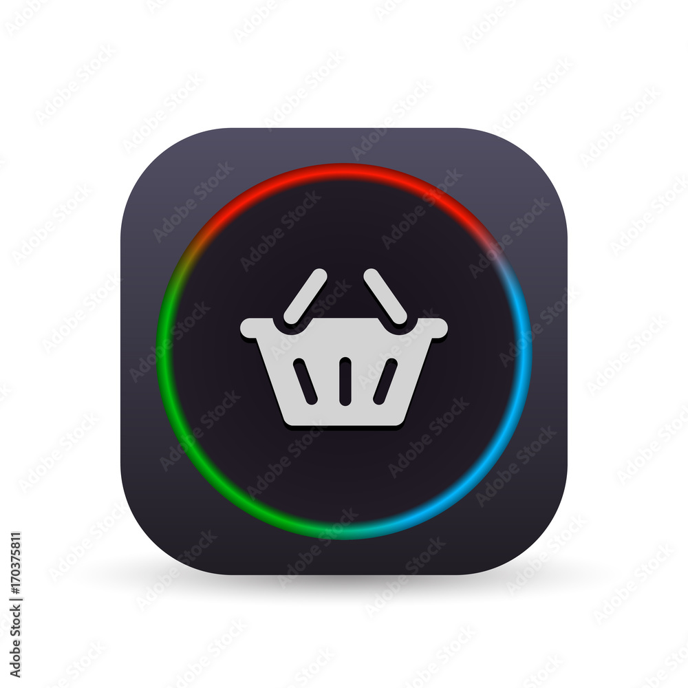 Dark MultiColor Web Button Dark MultiColor Web Button