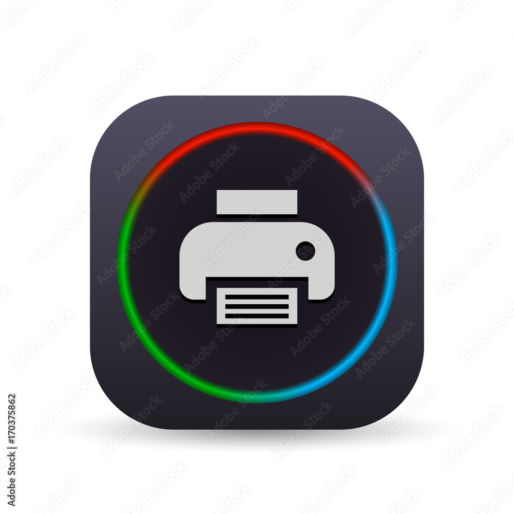 Dark MultiColor Web Button Dark MultiColor Web Button