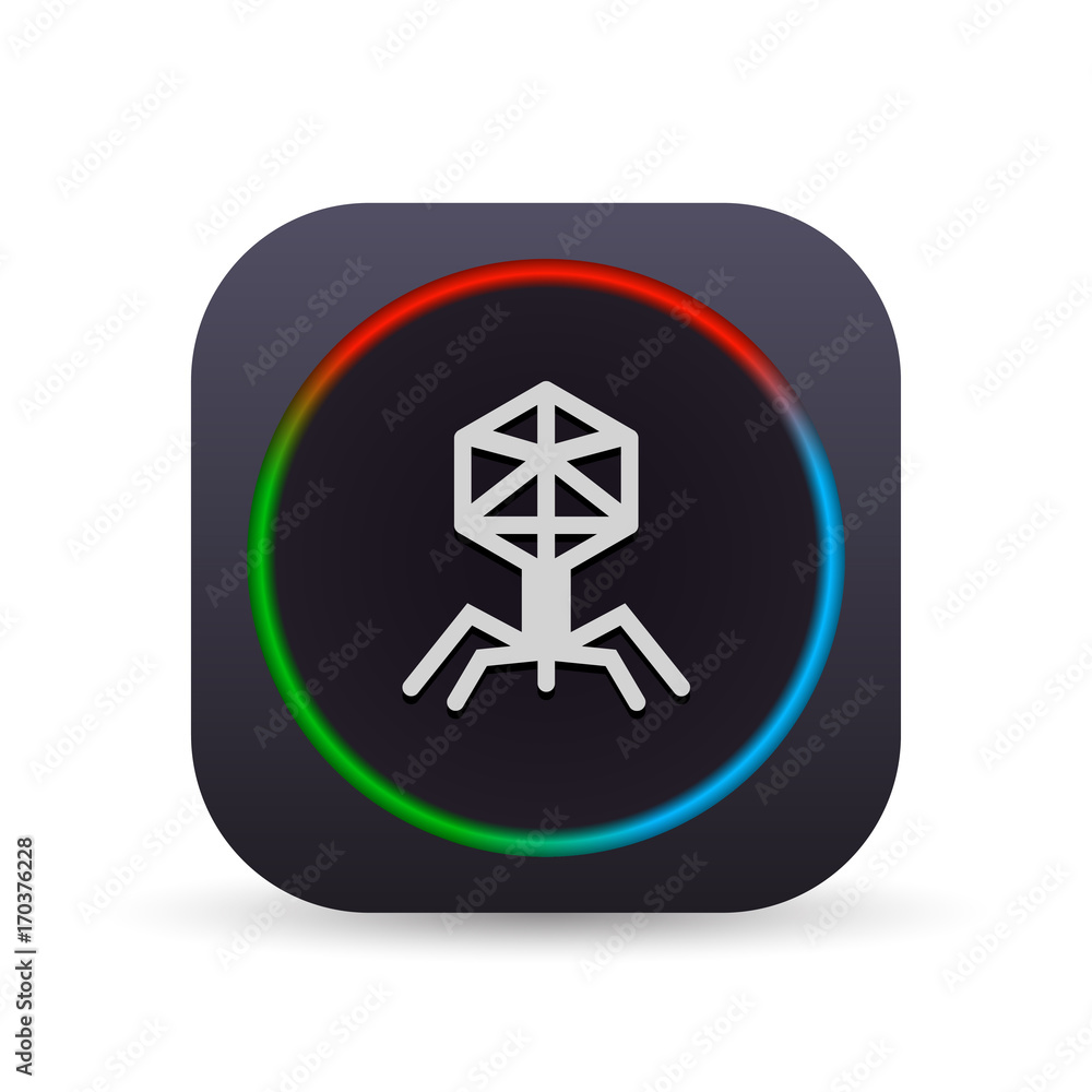 Dark MultiColor Web Button Dark MultiColor Web Button