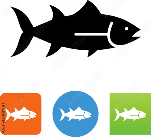 Tuna Icon - Illustration