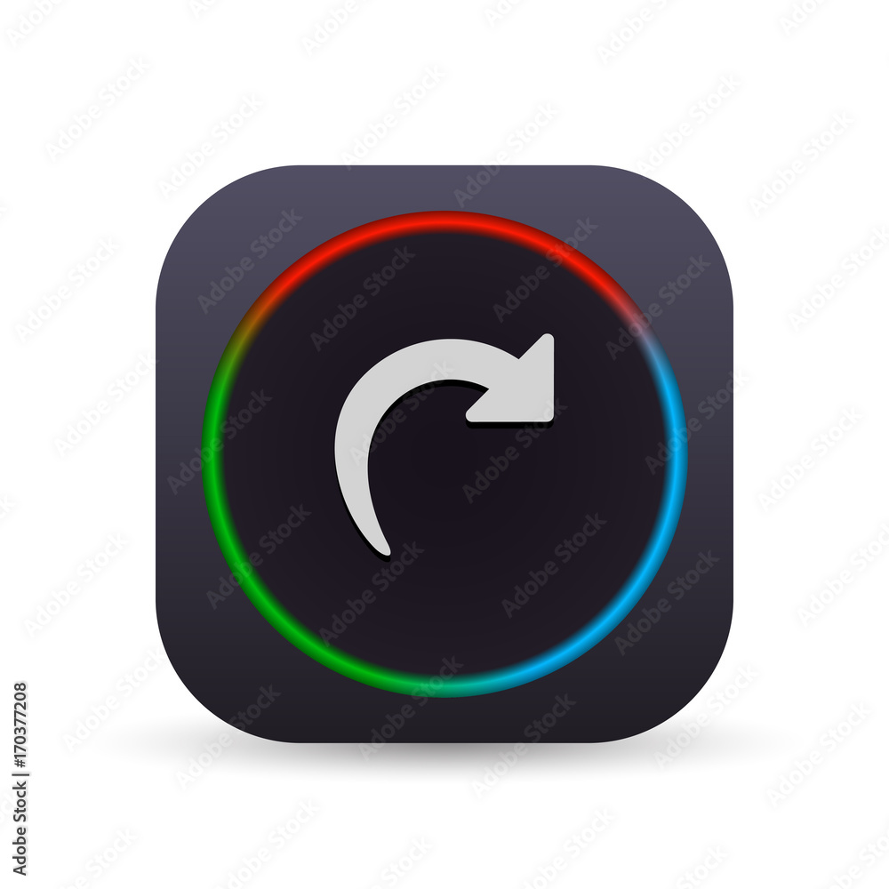 Dark MultiColor Web Button Dark MultiColor Web Button