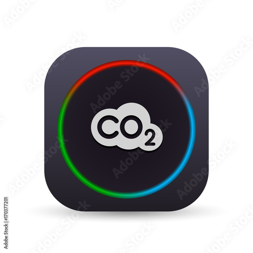 Dark MultiColor Web Button