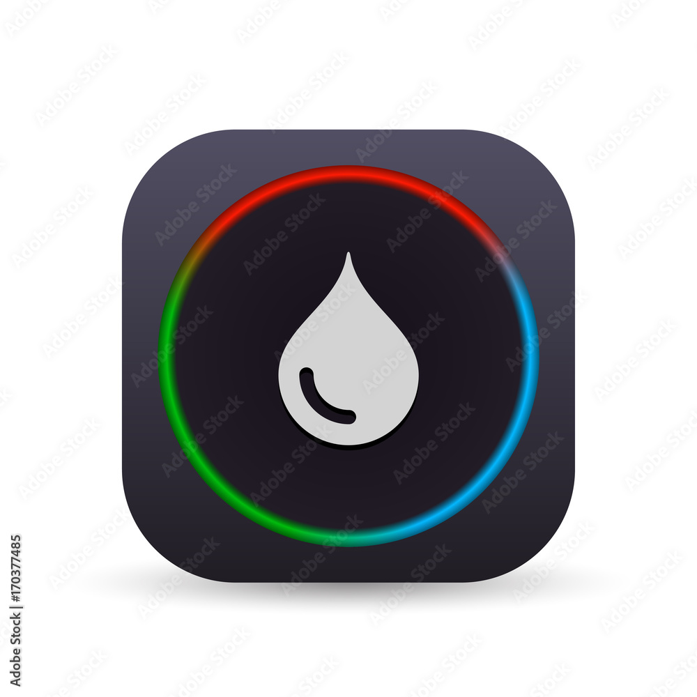 Dark MultiColor Web Button Dark MultiColor Web Button