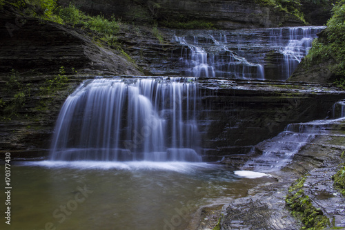 Buttermilk Falls in Ithaca, NY