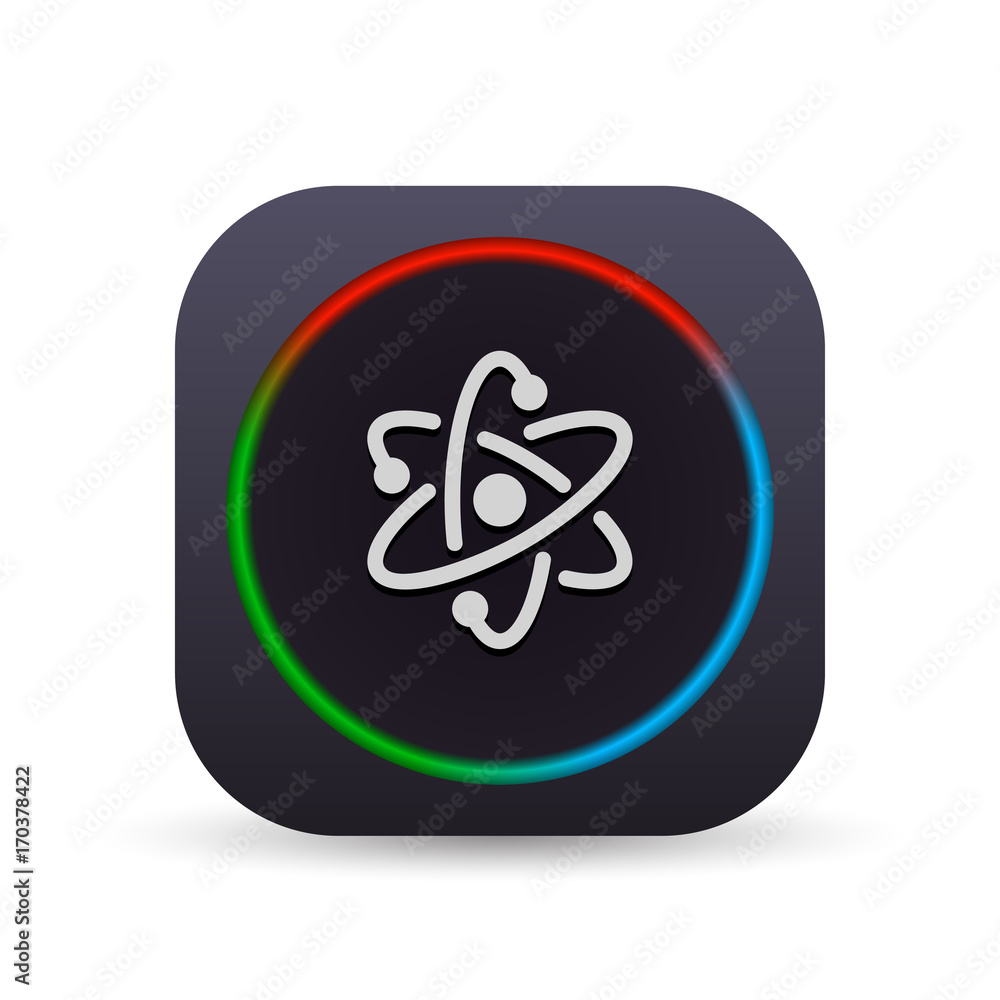 Dark MultiColor Web Button Dark MultiColor Web Button
