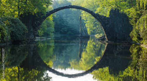 devilish bridge in Kromlau